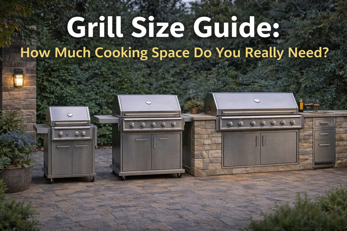 Grill Size Guide Image