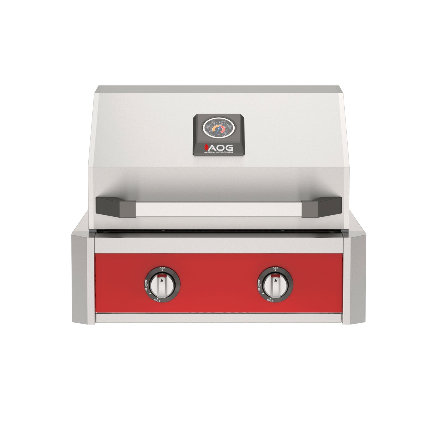 AOG 24" T-Series built-in gas grill - Red