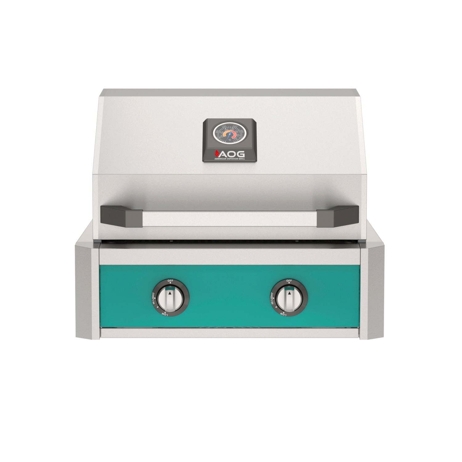 AOG 24" T-Series built-in gas grill - Teal