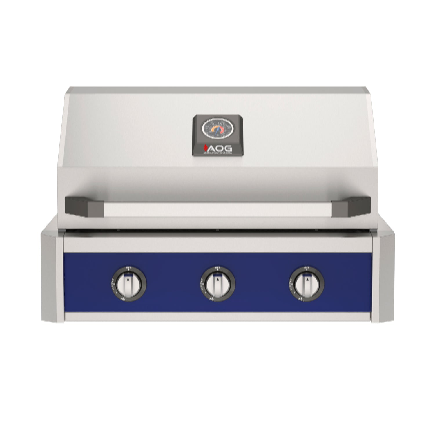 AOG 30" T-Series Built-In Gas Grill - Blue