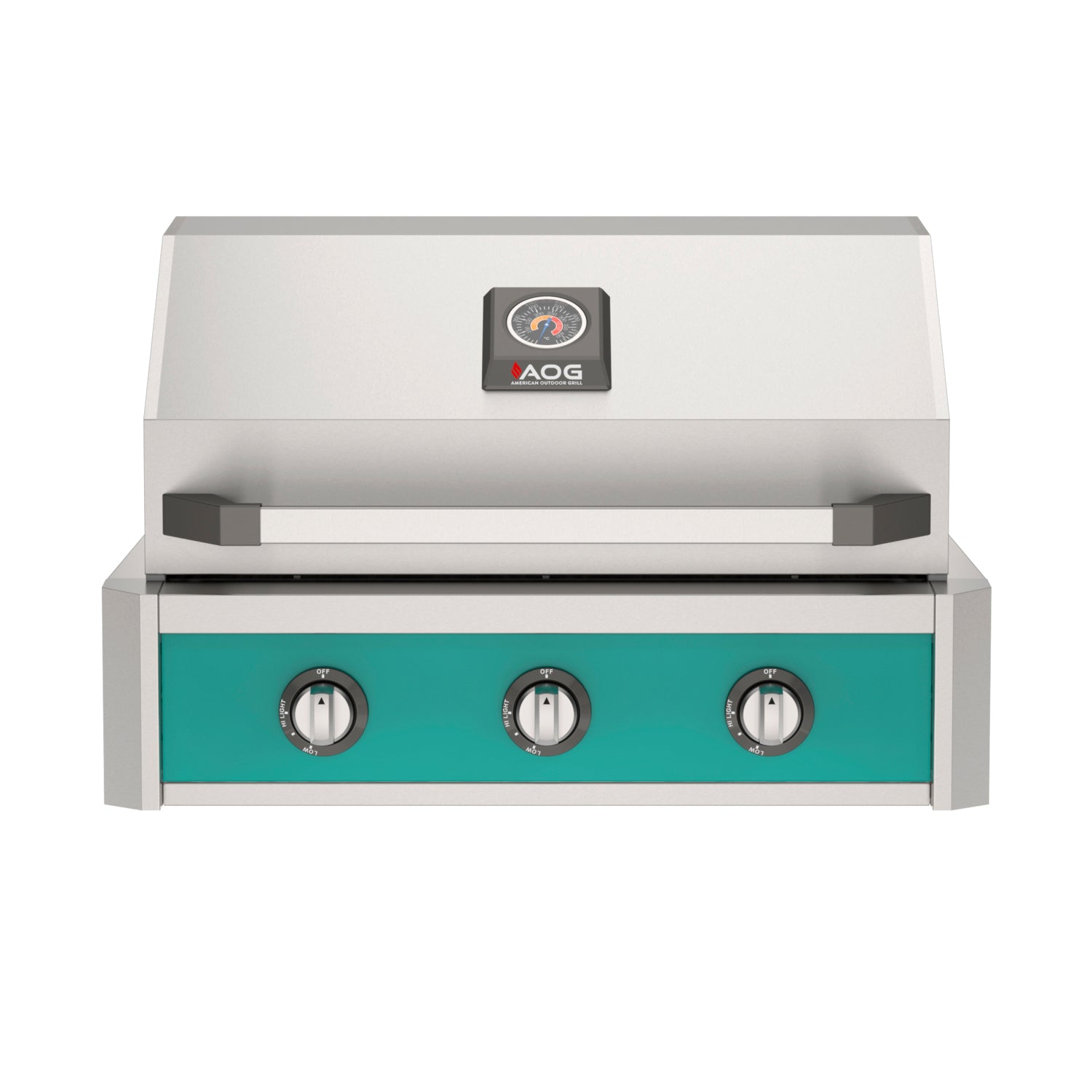 AOG 30" T-Series built-in gas grill - Teal