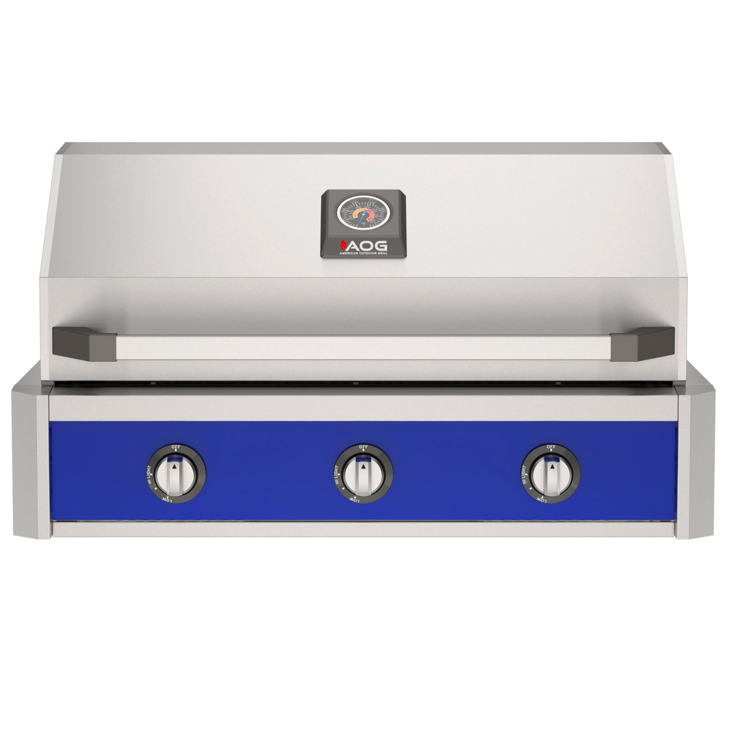 AOG 36" T-Series built-in gas grill - Blue