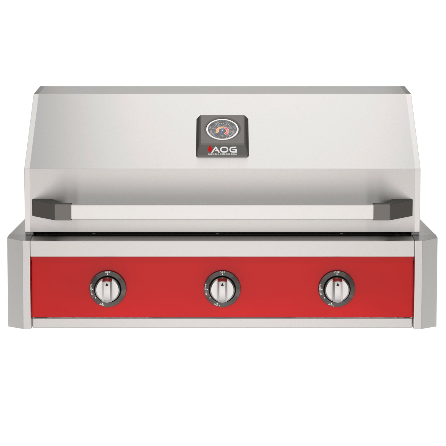 AOG 36" T-Series built-in gas grill - Red