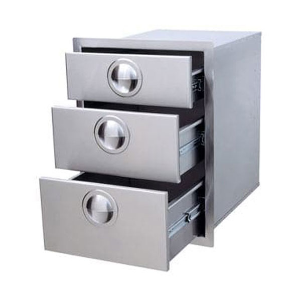 Slimline Triple Drawer