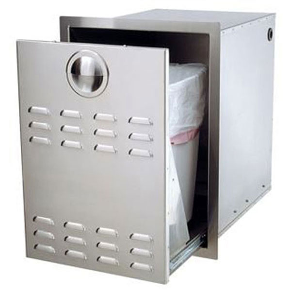 Slimline Trash Can/Propane Tank Holder - BackyardPatioOasis