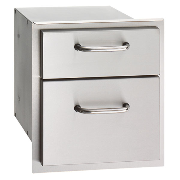 AOG 30" L-Series Island Bundle Double Drawers - Model #: IP30LB-CGD-75SM - BackyardPatioOasis