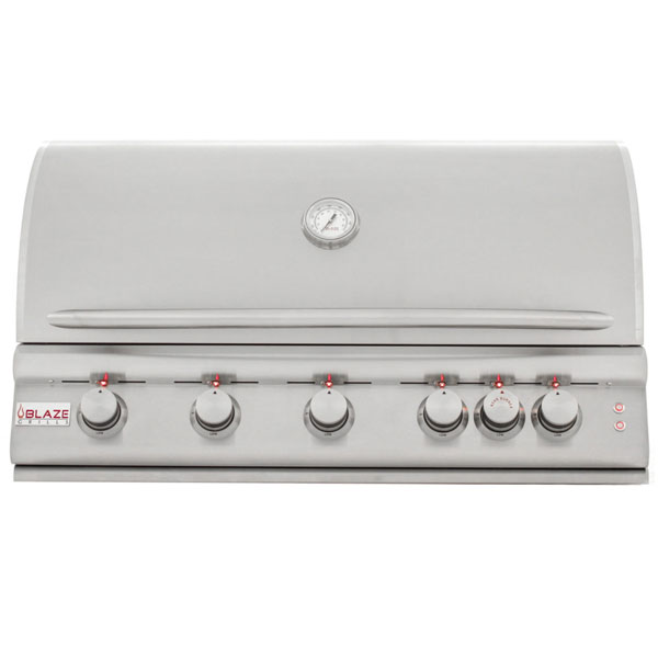 Blaze 40-Inch LTE 5-Burner Grill with Lighting System & Rear Burner - BLZ-5LTE2 - BackyardPatioOasis