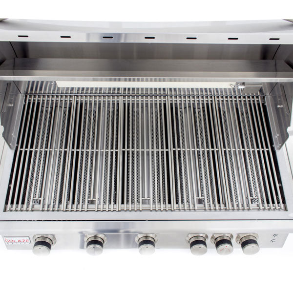 Blaze 40-Inch LTE 5-Burner Grill with Lighting System & Rear Burner - BLZ-5LTE2 - BackyardPatioOasis
