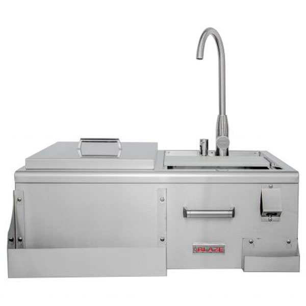 Blaze 30-Inch Beverage Center - BLZ-30CKT-SNK - BackyardPatioOasis