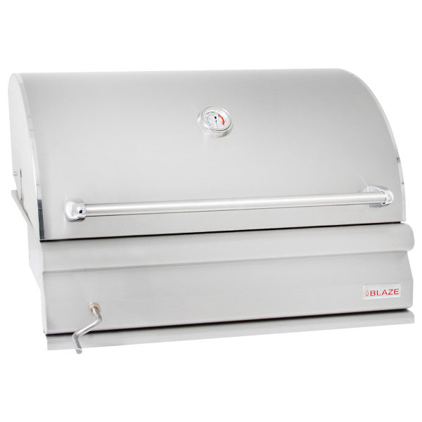 Blaze 32-Inch Built-In Charcoal Grill - BLZ-4-CHAR - BackyardPatioOasis