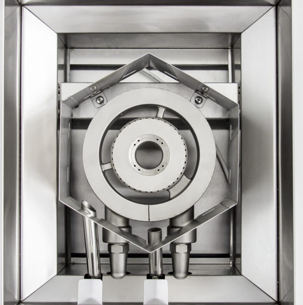 Blaze Premium LTE+ Built-In Natural Gas High Performance Power Burner w/ Wok Ring & Stainless Steel Lid - BLZPBLTE3 - BackyardPatioOasis