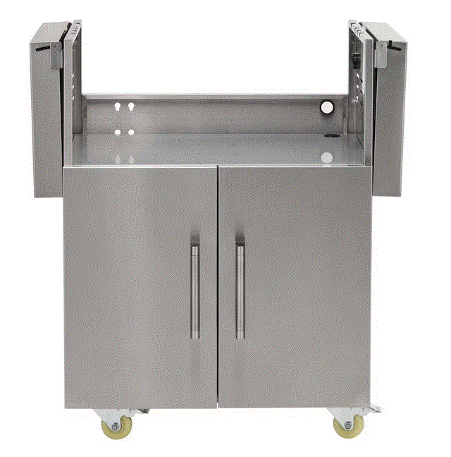 Coyote Cart For 42 Inch CL or SL-Series Grill - C3S42CT - BackyardPatioOasis