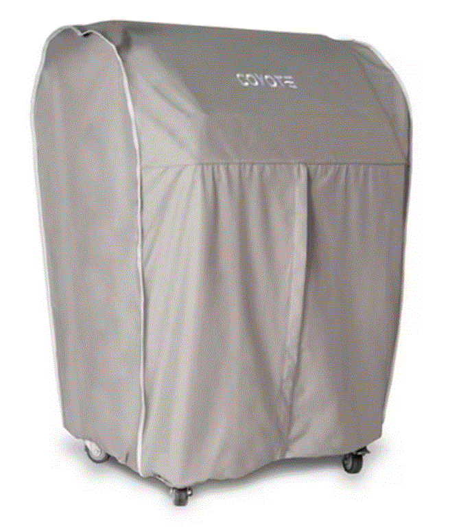 Coyote Light Grey Cover for 42" Freestanding Gas Grill - CCVR42-CTG - BackyardPatioOasis