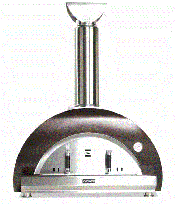 Coyote DUOMO 40" Wood Fired Pizza Oven - C1PZ40W - Authentic Outdoor Cooking - BackyardPatioOasis