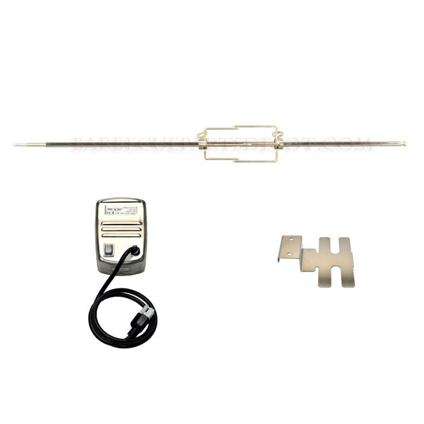 Delta Heat DHBQ26G-D & DHBQ32G-D Grill Rotisserie Kit