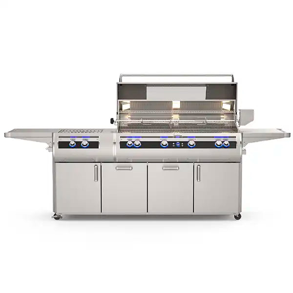 FM Echelon E1060s Freestanding Grill - open