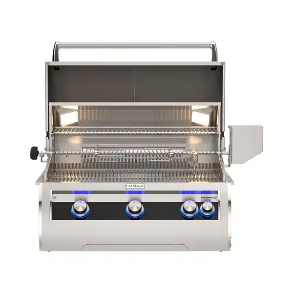 Fire Magic Echelon Diamond E660i A-Series Gas Grill - Rotisserie & Analog Thermometer - BackyardPatioOasis