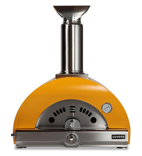 Coyote 30-inch Hybrid Pizza Oven - Yellow