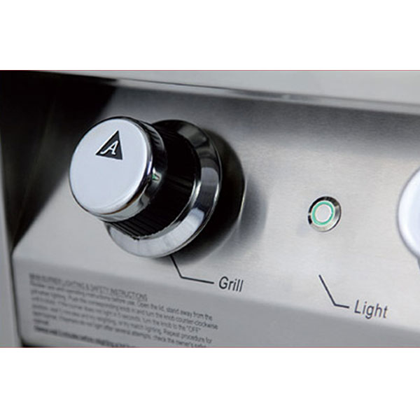 Allegra 38" Freestanding Grill - Grill Knobs - BackyardPatioOasis