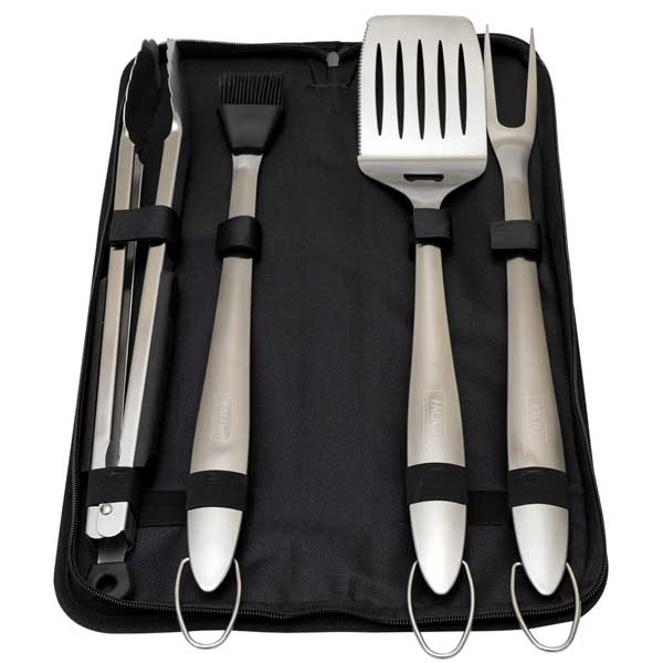 AOG 4-Piece Stainless Steel Grill Tool Kit