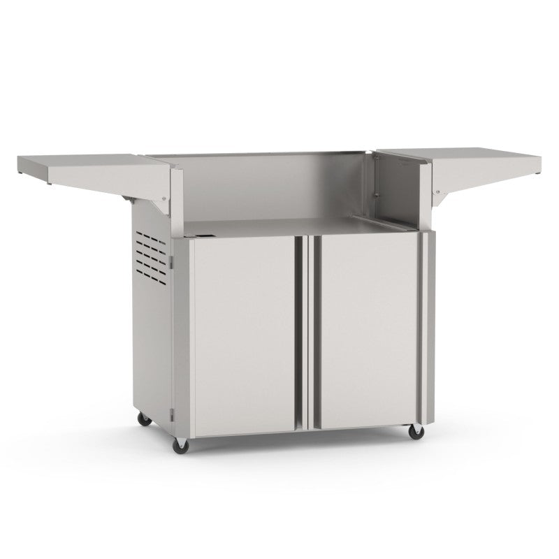 AOG 30" portable grill cart base in stainless steel