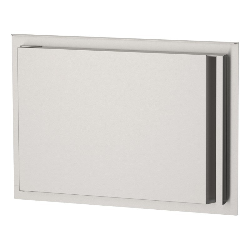 AOG 14" x 20" horizontal access door in stainless steel - Left Hinge