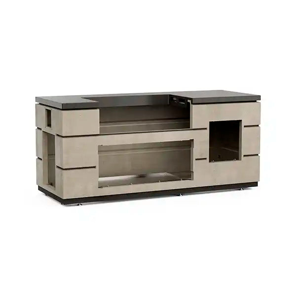 AOG 36” Contemporary Island (Island Only - 31"x82") - ID650-SMD-82BA - BackyardPatioOasis