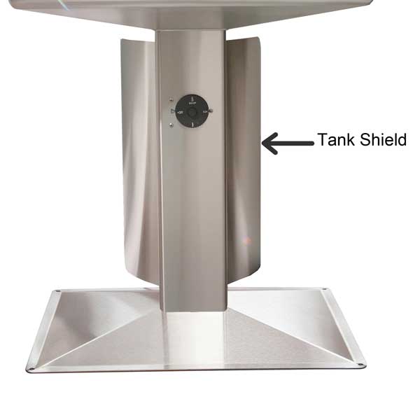 AOG Grill Patio Post Tank Shield