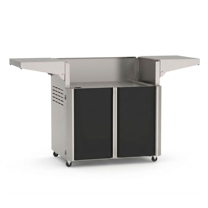 AOG 24" portable grill cart base in black door panels