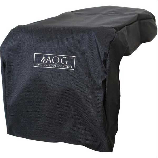 AOG built-in double side burner cover in black vinyl