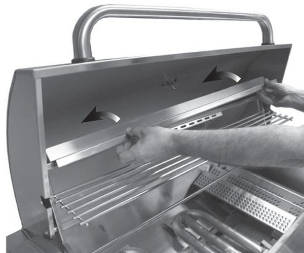 AOG 30" Grill Wind Deflector (2018) - 30-B-24A - BackyardPatioOasis