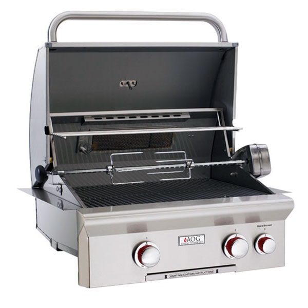 AOG 24-Inch T-Series Built-In Grill Rotisserie