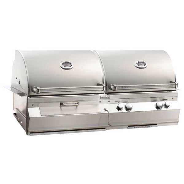 Fire Magic Aurora A830i Charcoal And Gas Combo Grill