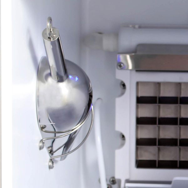 Blaze 15" Outdoor 50 LB. Ice Maker with Gravity Drain - BLZ-ICEMKR-50GR - BackyardPatioOasis