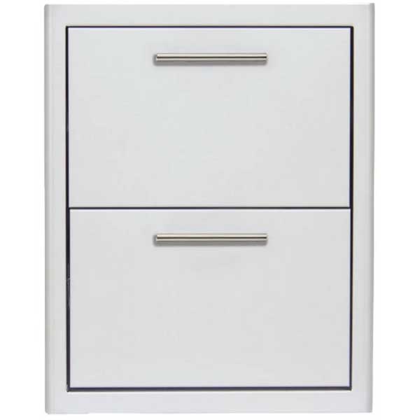 Blaze 16-Inch Stainless Steel Double Access Drawer
