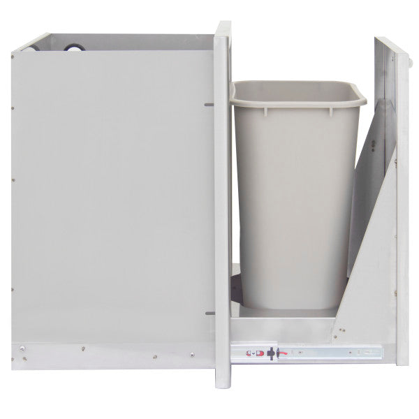 Blaze 18" Roll Out Trash/Propane Tank Storage Drawer - BLZ-TRLP-DRW-H - BackyardPatioOasis