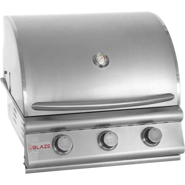 Blaze Prelude LBM 25" 3-Burner Gas Grill - BLZ-3LBM - BackyardPatioOasis