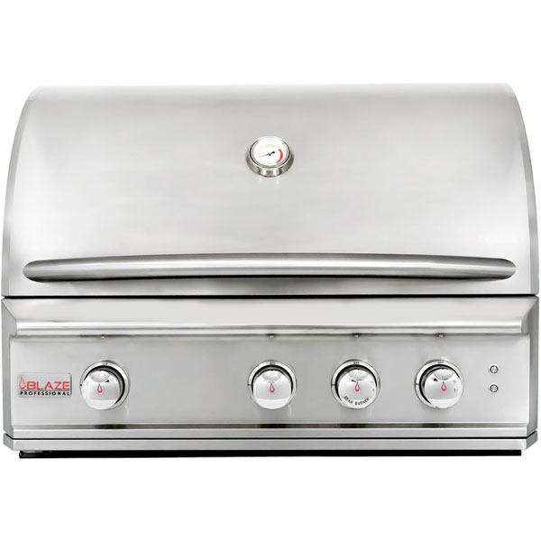 Blaze Professional LUX 34" 3-Burner Grill w/Rear Infrared Burner - BackyardPatioOasis