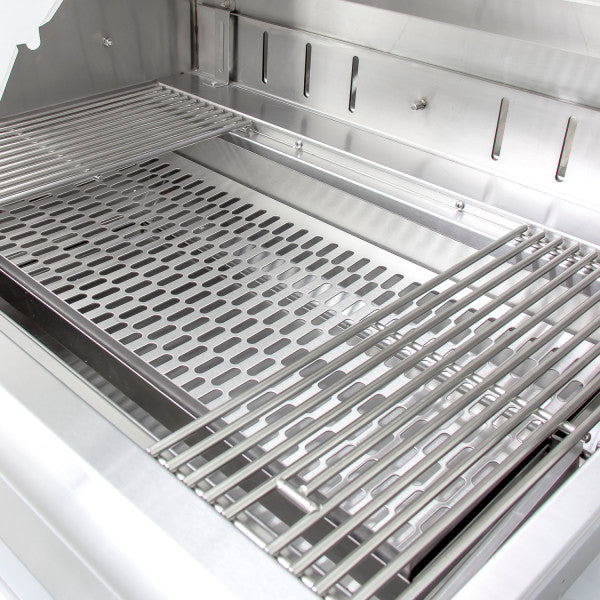 Blaze 32-Inch Built-In Charcoal Grill - BLZ-4-CHAR - BackyardPatioOasis