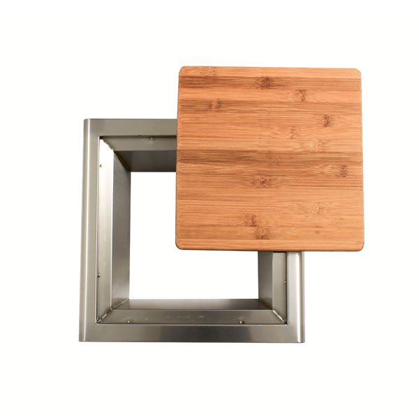 Blaze 15-Inch Trash Chute With Cutting Board - BLZ-TRC-CB - BackyardPatioOasis