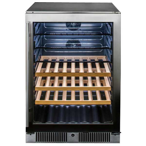 Blaze 5.5 Cu. Ft 24" Outdoor Glass Door Refrigerator - BLZ-GDBEV-5.5 - BackyardPatioOasis