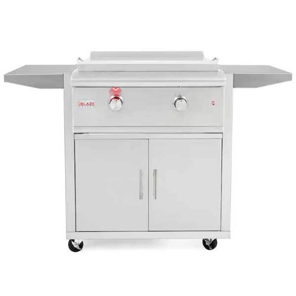 Blaze LTE 30" Gas Griddle Cart - BLZ-GRIDDLE-CART-SC - BackyardPatioOasis