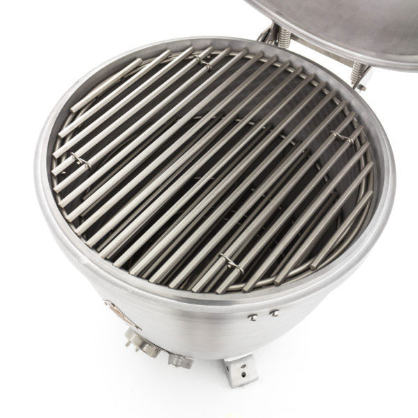 Blaze 20-Inch Cast Aluminum Kamado - BLZ-20-KAMADO - BackyardPatioOasis