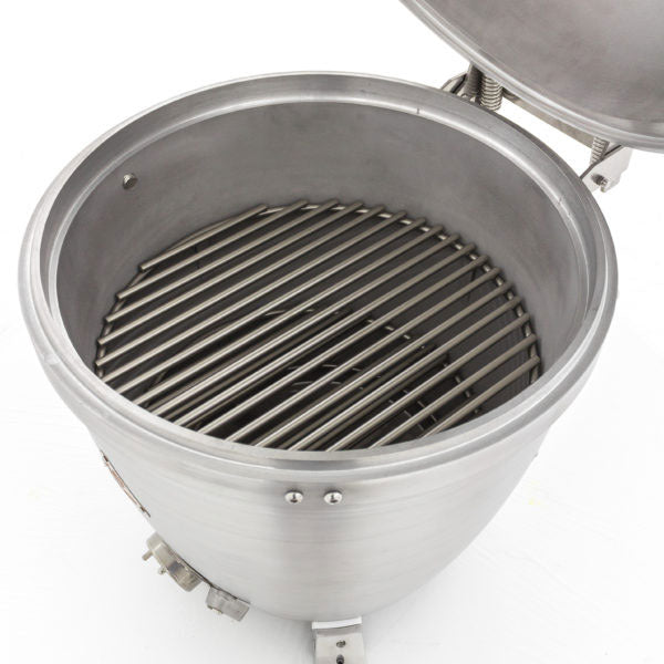 Blaze 20-Inch Cast Aluminum Kamado - BLZ-20-KAMADO - BackyardPatioOasis