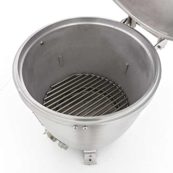 Blaze 20-Inch Cast Aluminum Kamado - BLZ-20-KAMADO - BackyardPatioOasis