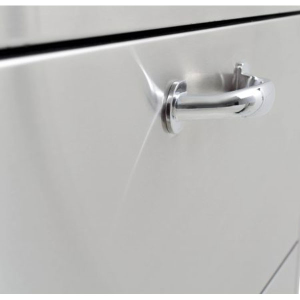 Pictured with old style handle