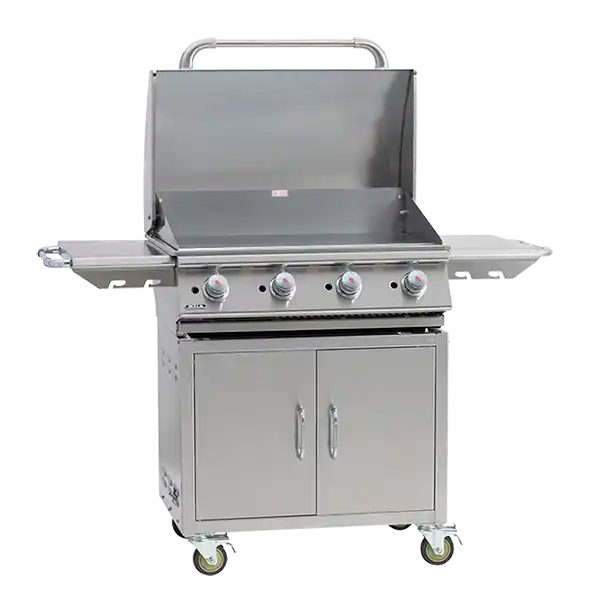 Bull 30-Inch Commercial Style Griddle Cart - BackyardPatioOasis