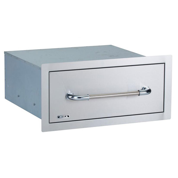 Bull Large Single Stainless Steel Storage Drawer