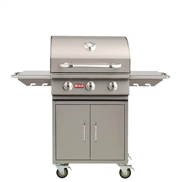 Bull Steer Grill Cart - Front View