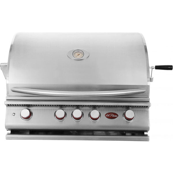 Cal Flame 32" P Series 4-Burner Gas Grill - Professional-Style Grill - BBQ19P04 - BackyardPatioOasis
